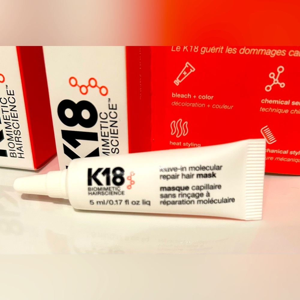 K18 mini leave-in molecular repair hair mask